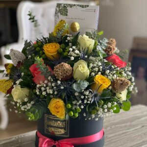 Caja con Rosas